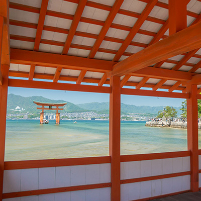 宮島の観光写真