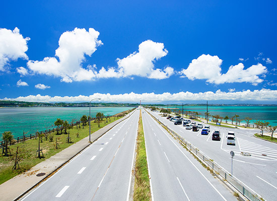 海中道路
