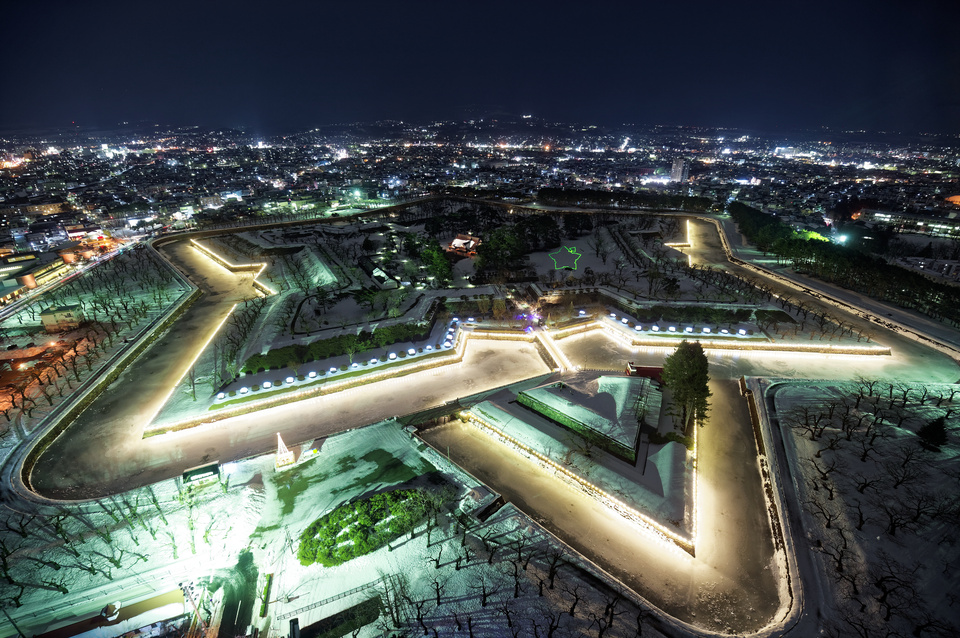 函館の夜景（イメージ）