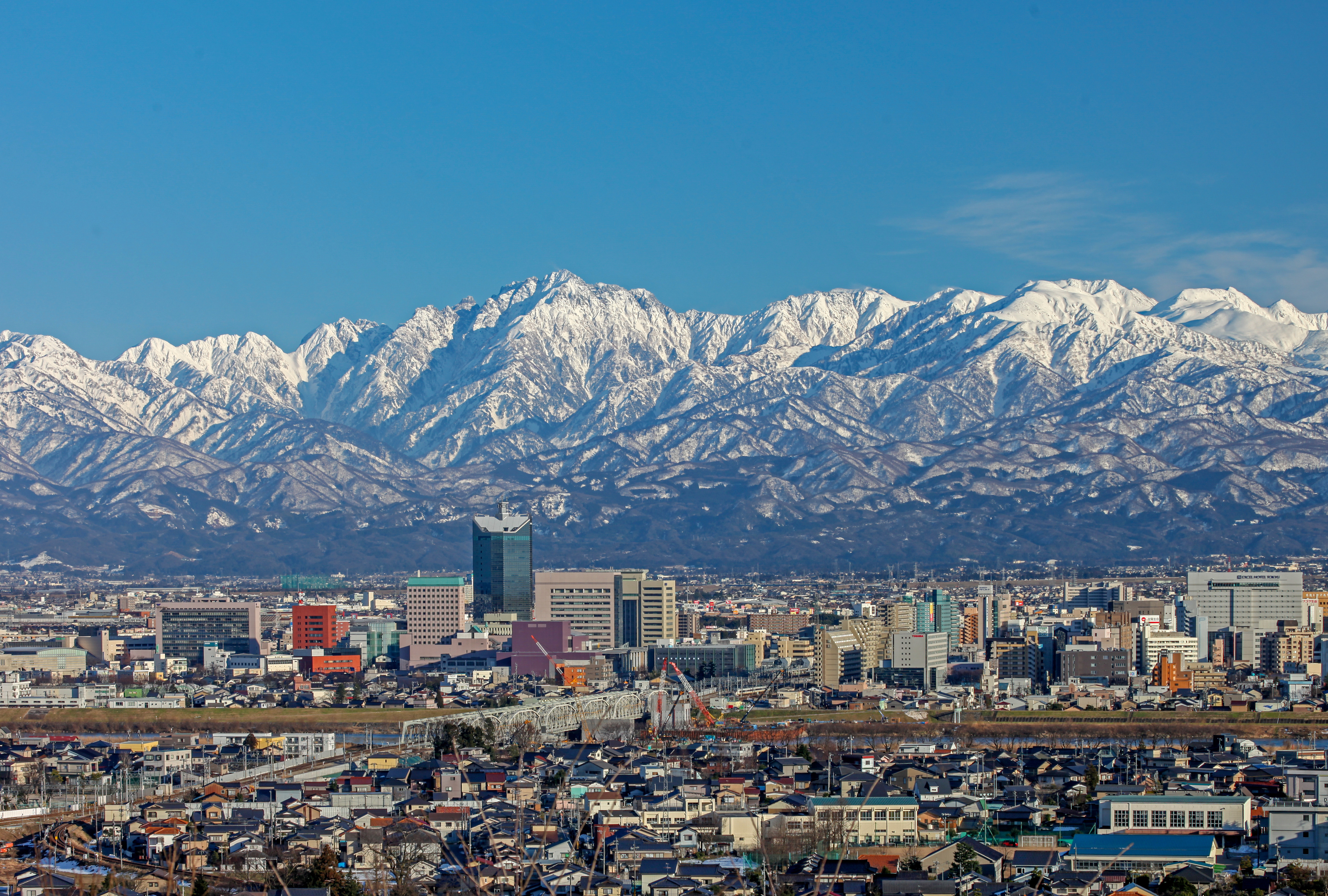 富山市の風景