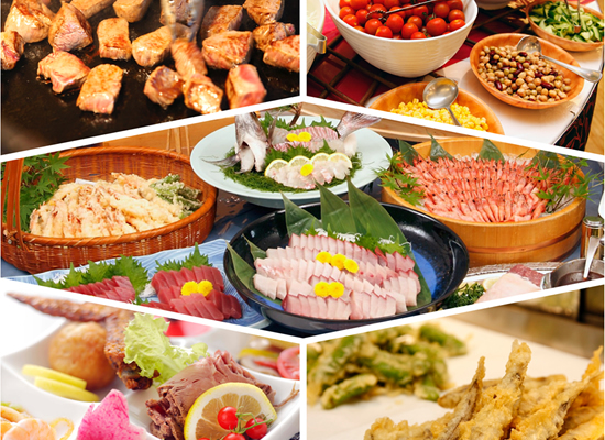 夕食バイキング（イメージ）