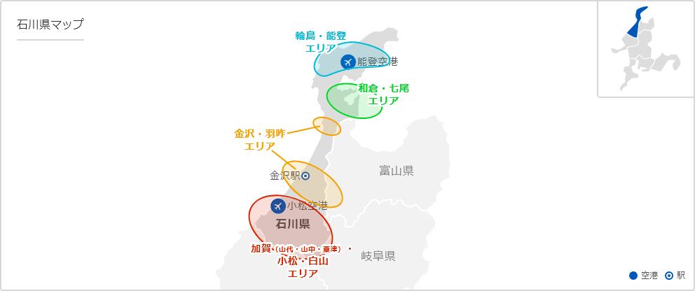 石川の地図