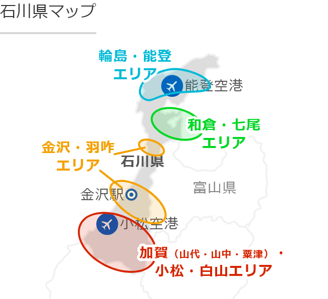 石川の地図