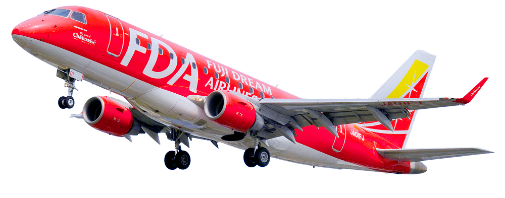 FDA飛行機の写真