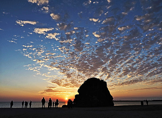 稲佐の浜(イメージ)