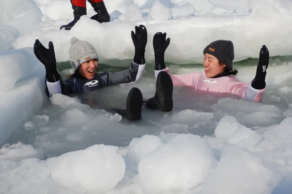 流氷ウォーキング360°(イメージ)