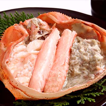 本ずわい甲羅盛り