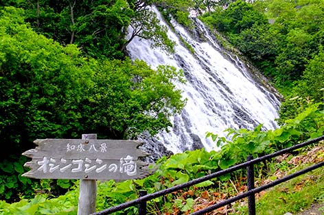 オシンコシンの滝（知床）