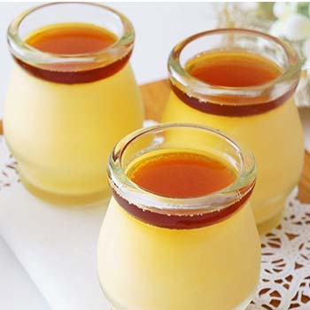 釧路の地酒入りプリン