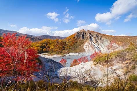 登別温泉 地獄谷
