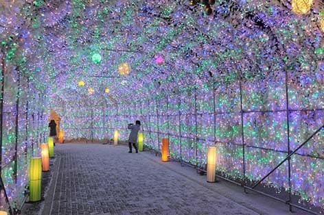 洞爺湖温泉イルミネーションストリート