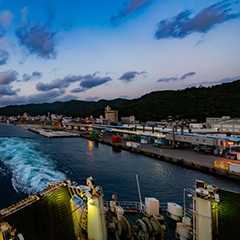 名瀬港（イメージ）