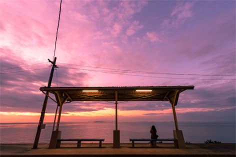 下灘駅（伊予市）