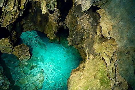 龍泉洞（下閉伊郡）