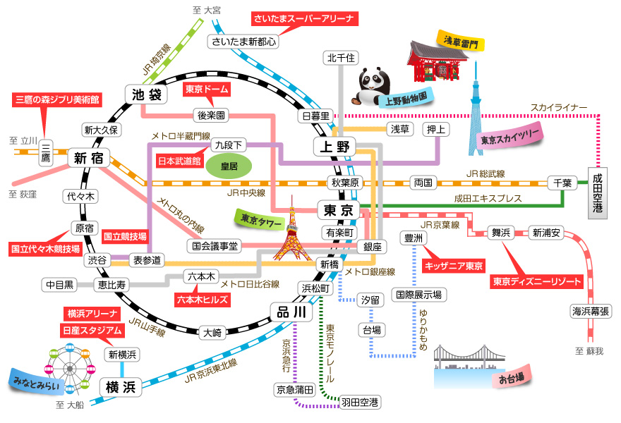 東京マップ