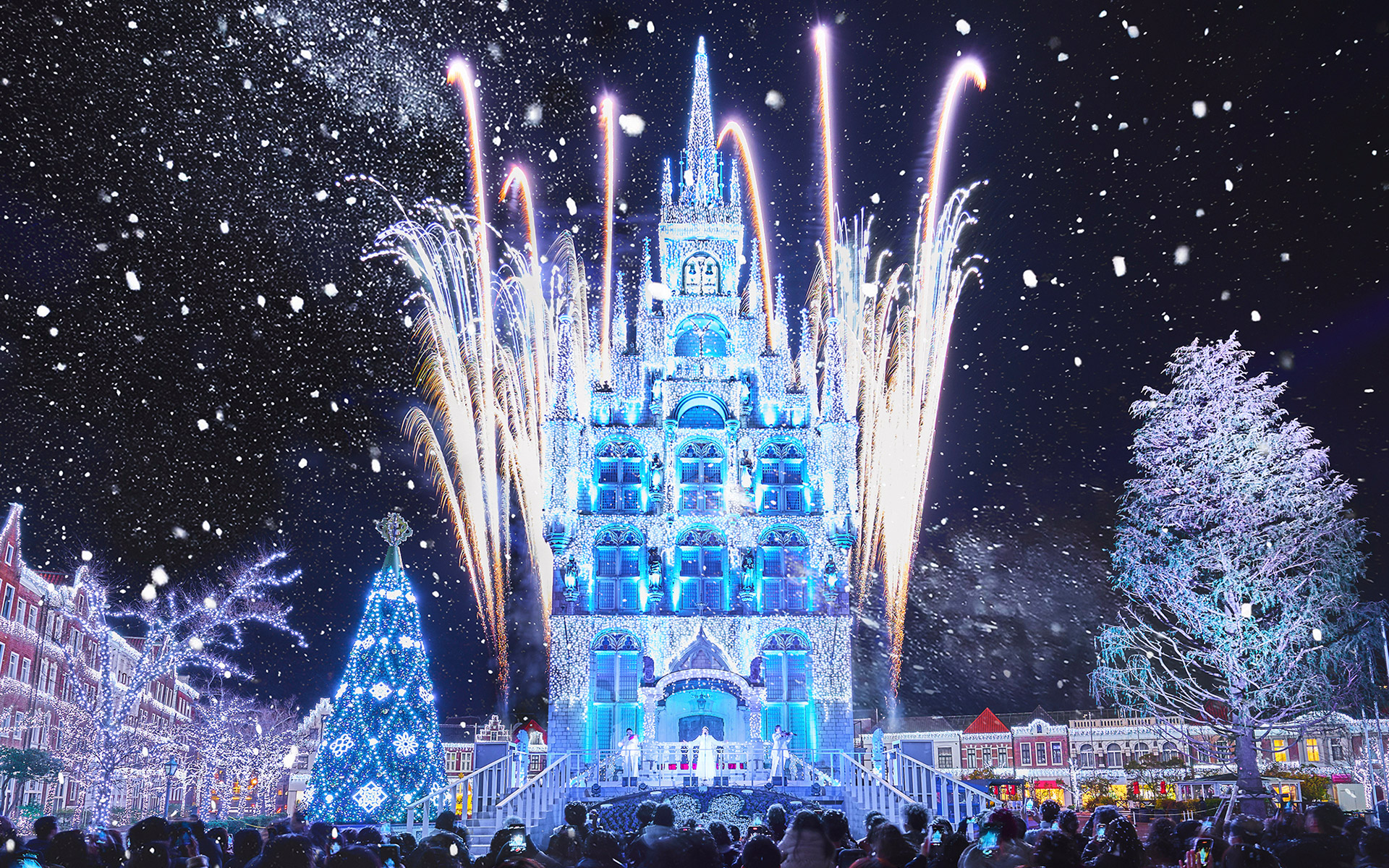 ファンタジック・スノーナイトショー白銀の世界 点灯式（イメージ）