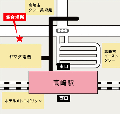 高崎駅東口