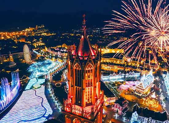 楽しみ方無限大！「憧れの異世界」ハウステンボスを満喫♪【関西発】1DAYパスポート付！ハウステンボス3日間