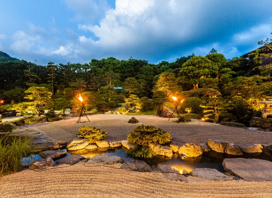 日本庭園・曲水の庭