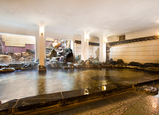 大浴場（紅柄）