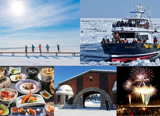 FDAチャーター流氷遊覧フライト