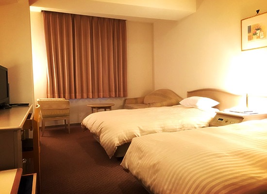 紋別セントラルホテル客室一例