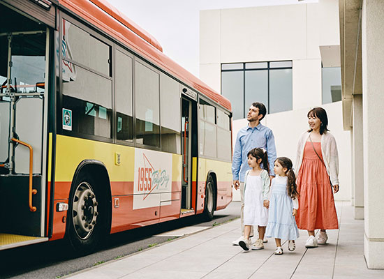 シャトルバス（イメージ）