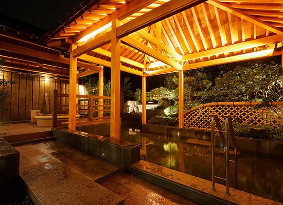 湯楽城 露天風呂（イメージ）