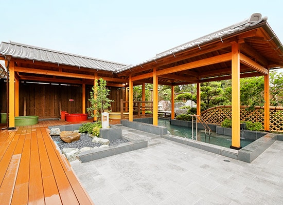 湯楽城 露天風呂（イメージ）