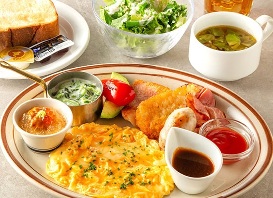 PIVOTでの朝食（イメージ）