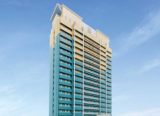 オリエンタルホテル ユニバーサル・シティ外観