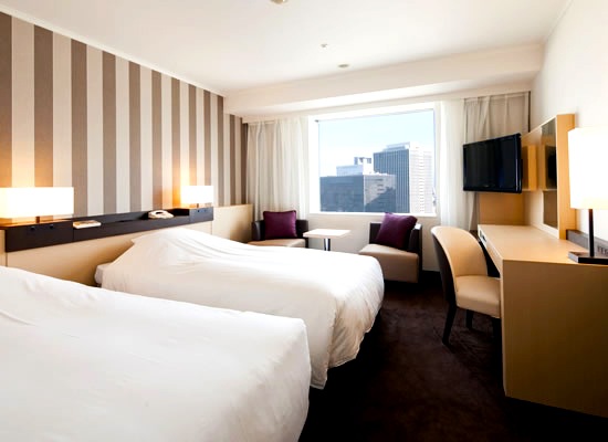 ホテルグランヴィア大阪　スタンダードツイン（3名1室）客室一例