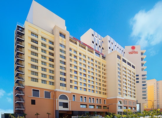 ホテル ユニバーサル ポート ヴィータ_ホテル外観