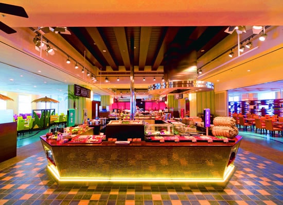 ユニバーサルポート_朝食会場(イメージ)