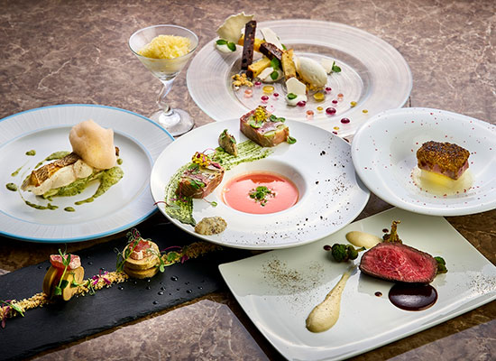 夕食フレンチコース（イメージ）