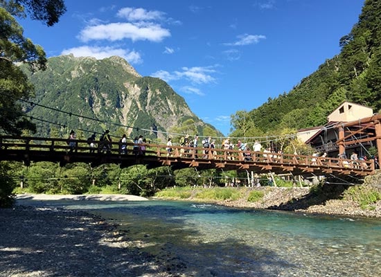 上高地_河童橋（イメージ）