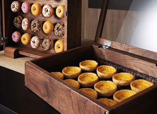 無料軽食サービス　tottette（トッテッテ）※メニュー一例（イメージ）