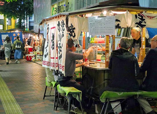 天神の屋台（イメージ）