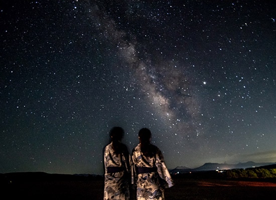 星空さんぽ（イメージ）