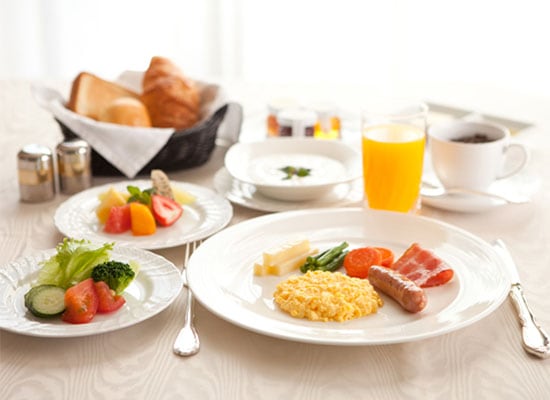 朝食ビュッフェ（イメージ）