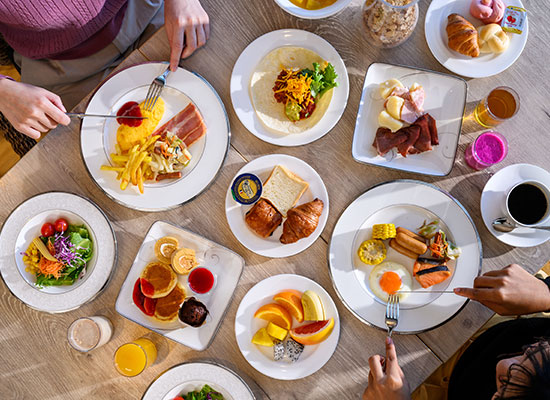 朝食（シーフォレスト/イメージ）