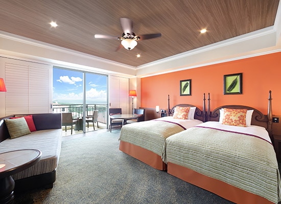 プレミアオーシャンパティオツイン（客室一例）