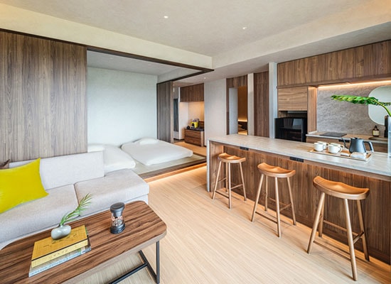 タタミエグゼクティブツイン（客室一例）