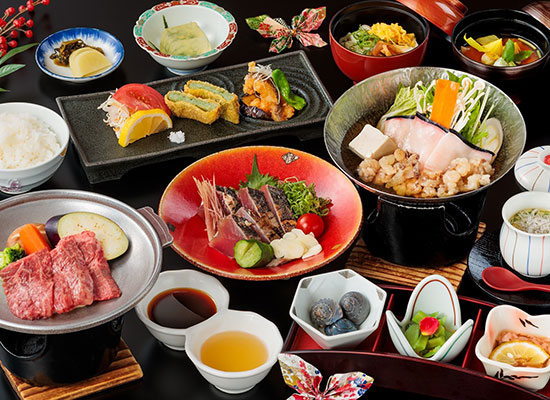 夕食_土佐会席（イメージ）
