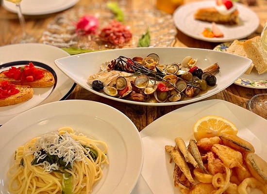 夕食・イタリアン（イメージ）