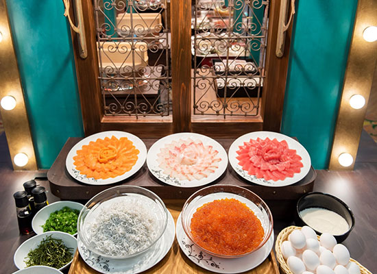 朝食ビュッフェ（イメージ）