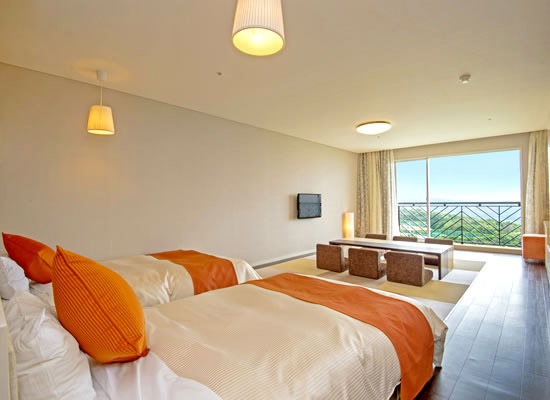 オリビアン小豆島 夕陽ヶ丘ホテル 夕陽側　客室一例