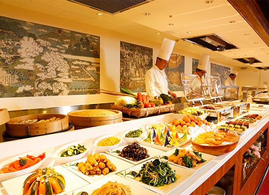 朝食バイキング（イメージ）※お日にちによっては、和定食となる日がございます。