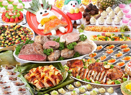 夕食ビュッフェ（イメージ）