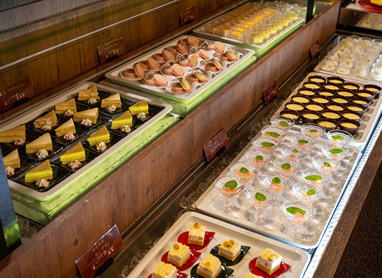 夕食ビュッフェ（イメージ）